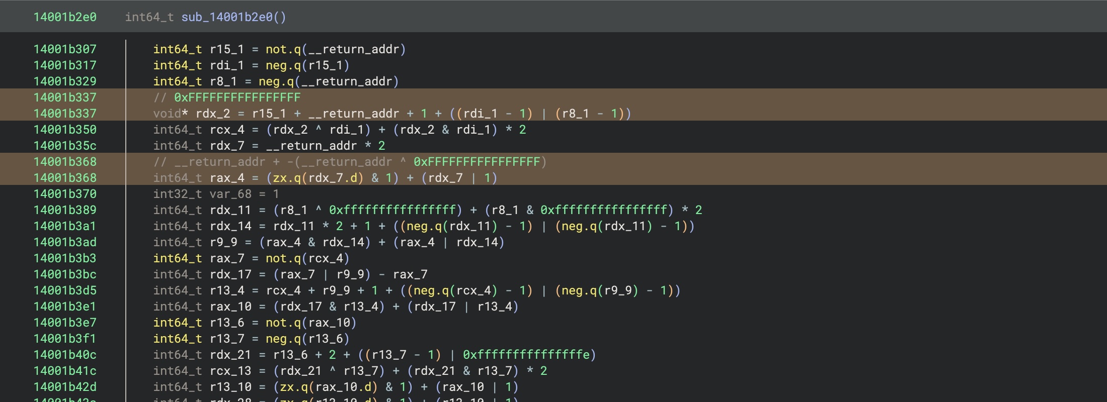 Example of usage of Obfuscation Analysis against an obfuscated sample